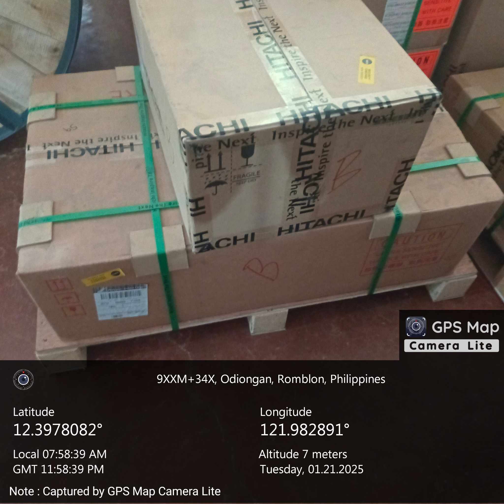 Shipping of Hitachi Server to Romblon State University