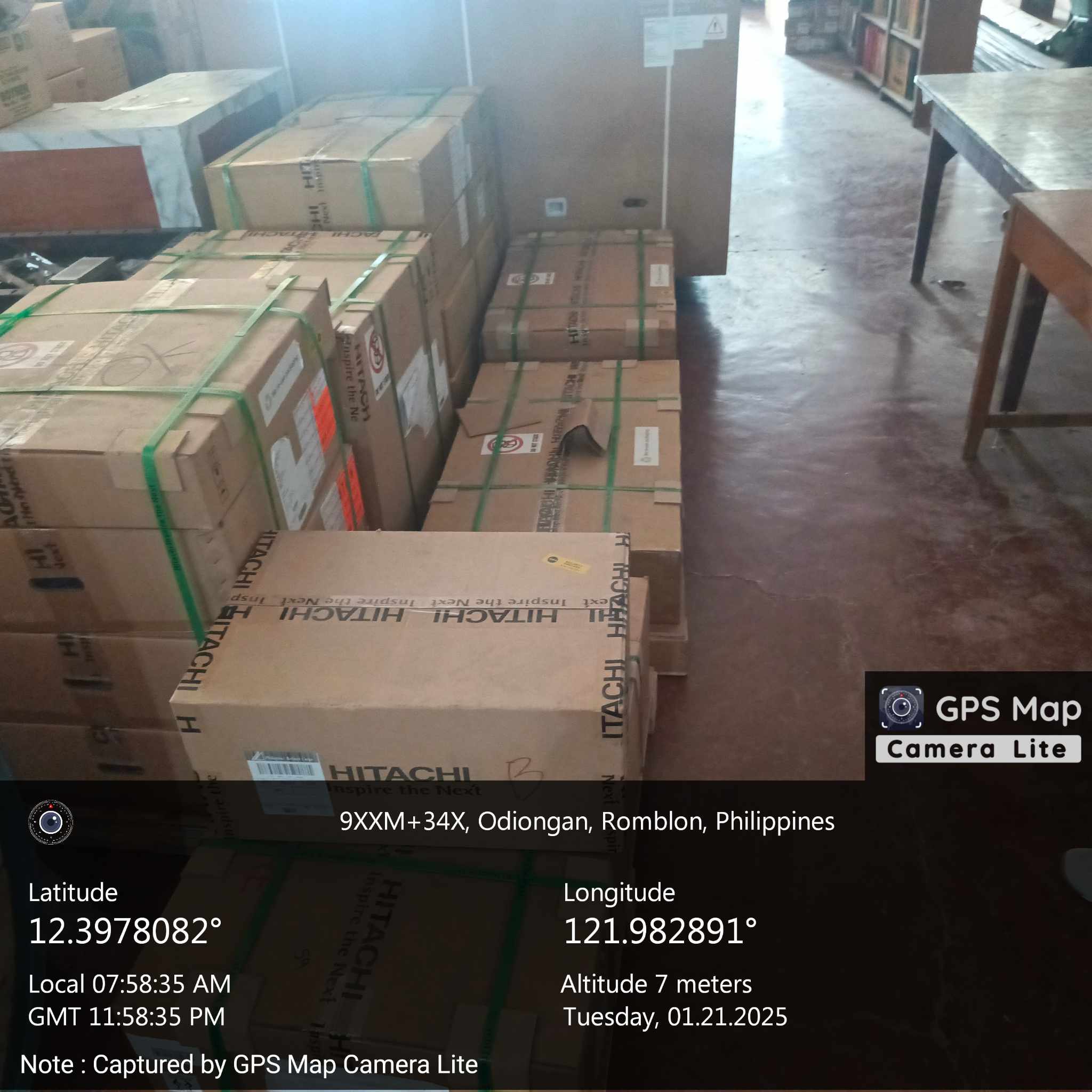 Shipping of Hitachi Server to Romblon State University