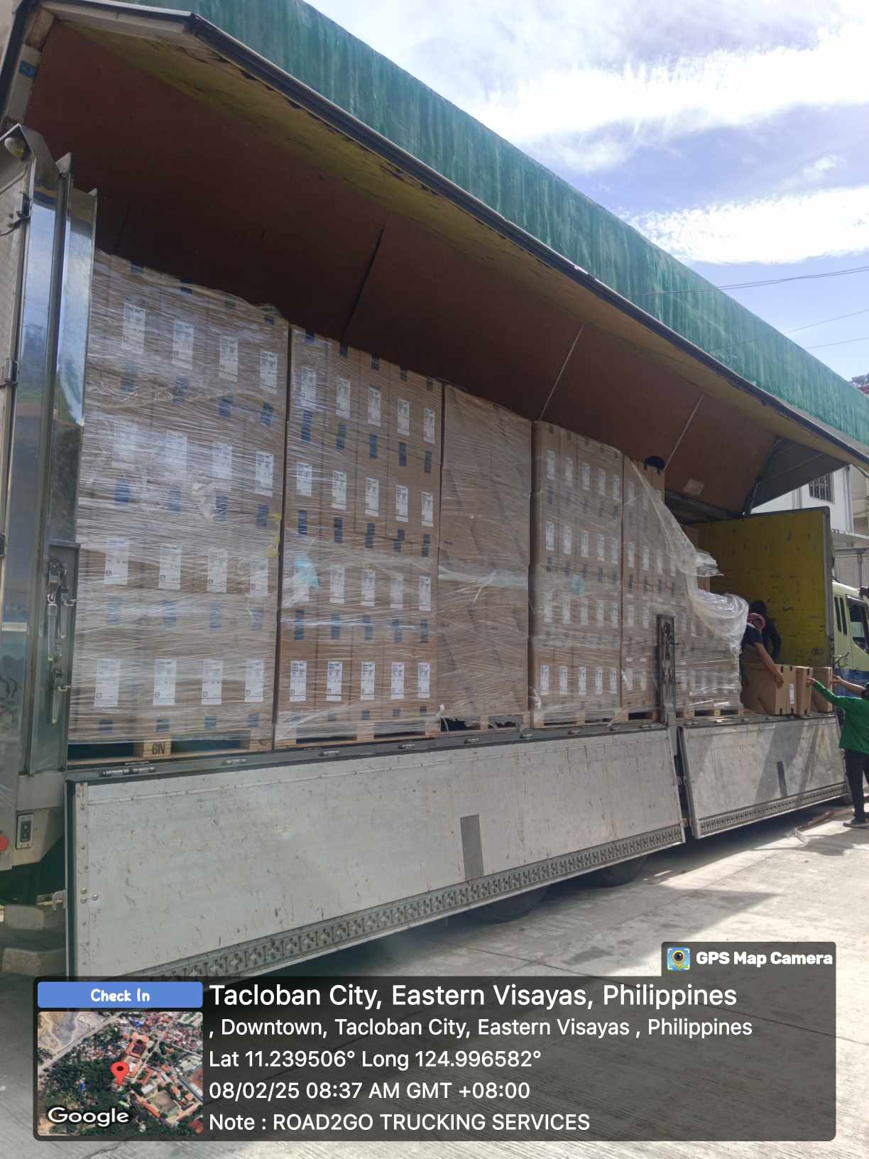 Shipping and Hauling Asus products to Eastern Visayas State University