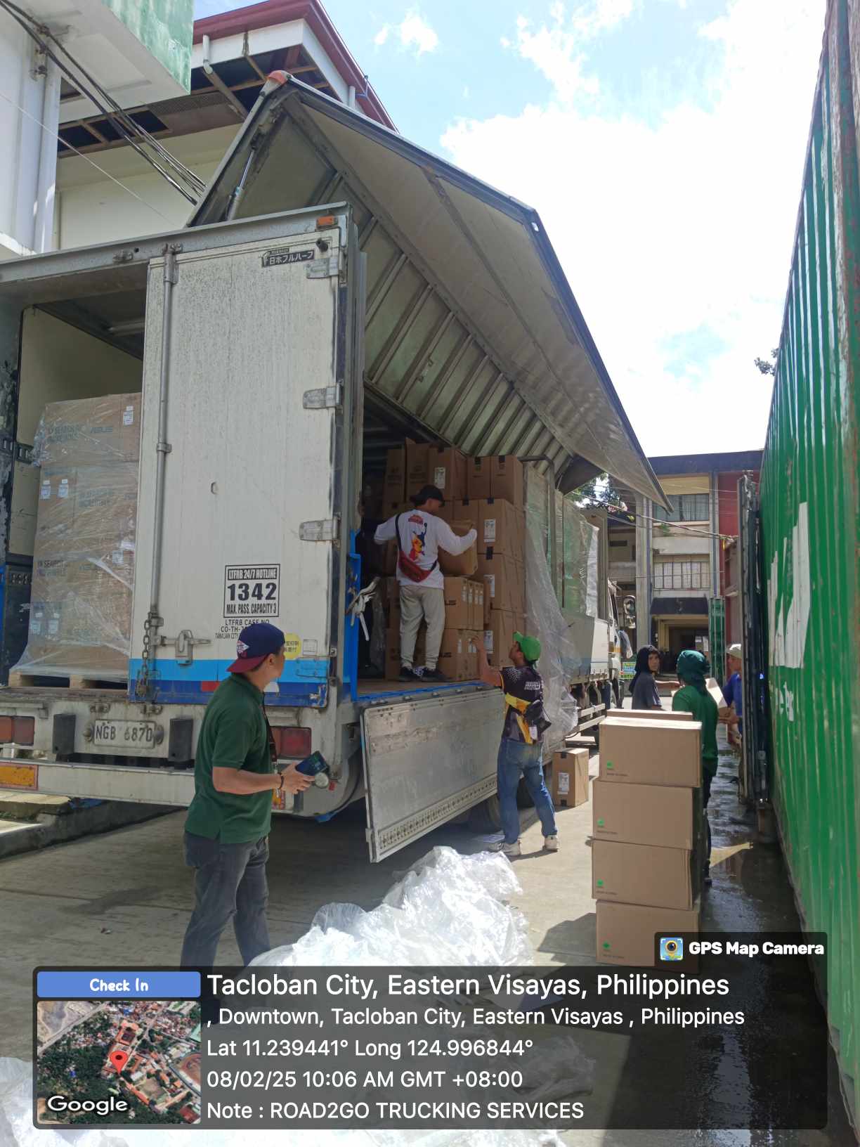 Shipping and Hauling Asus products to Eastern Visayas State University