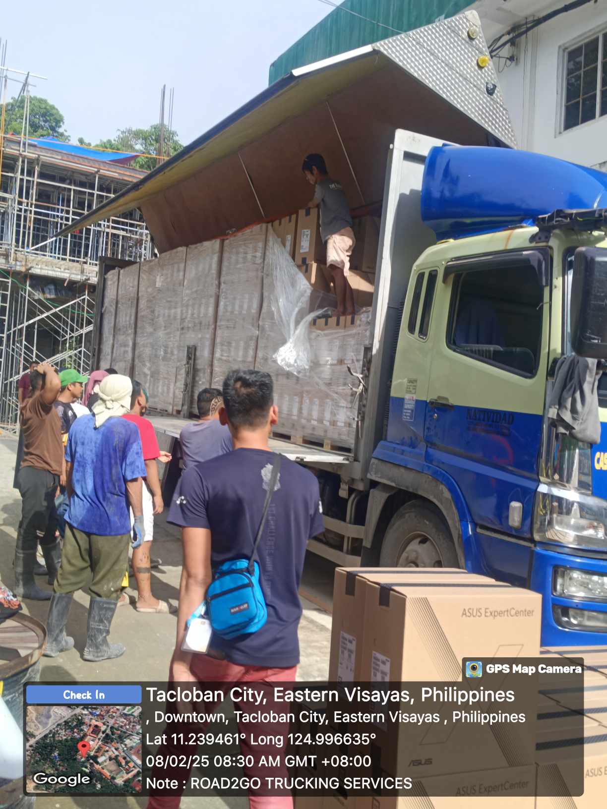 Shipping and Hauling Asus products to Eastern Visayas State University