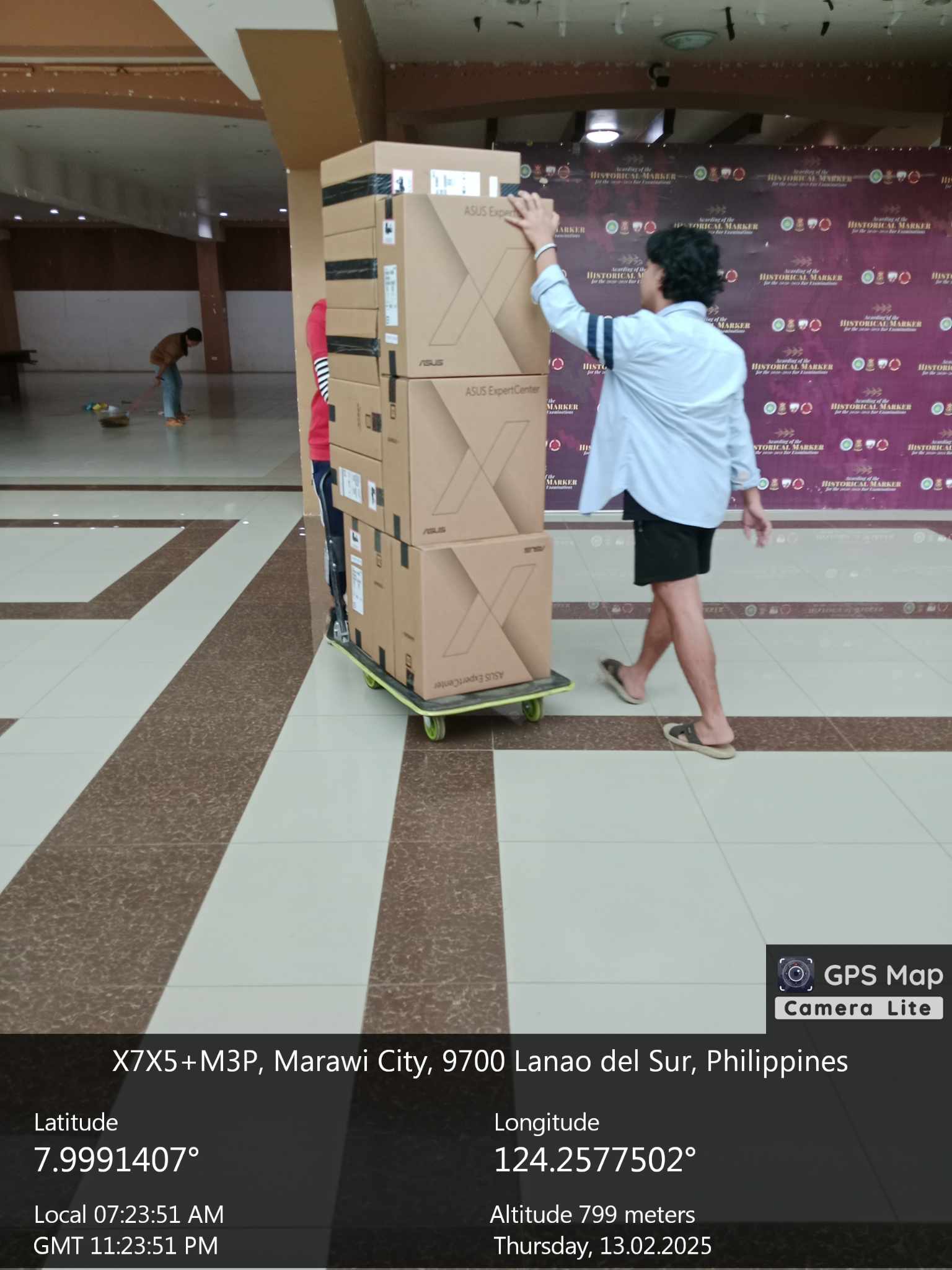 Shipping and Hauling Asus Products to MSU Marawi