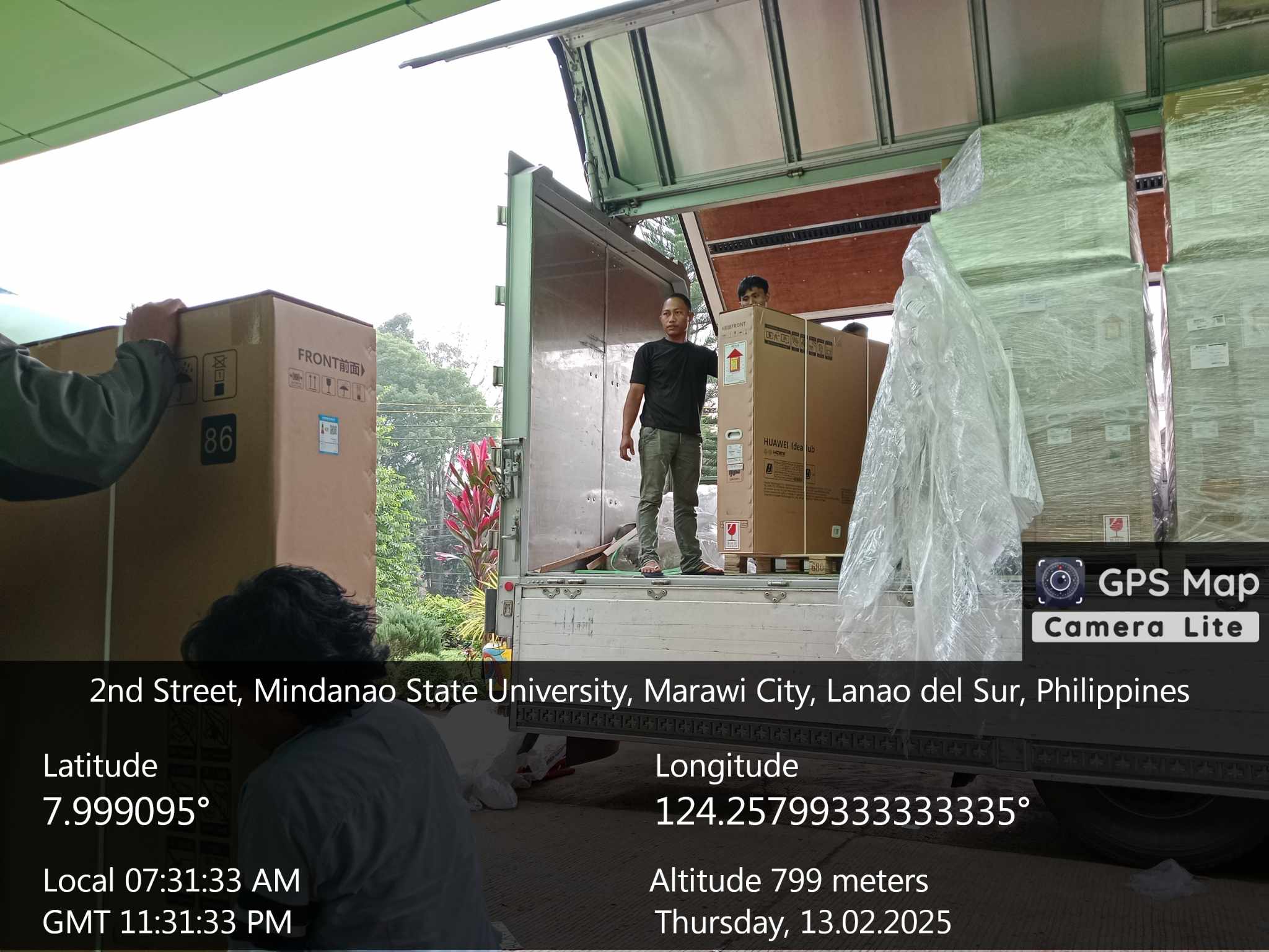 Shipping and Hauling Asus Products to MSU Marawi