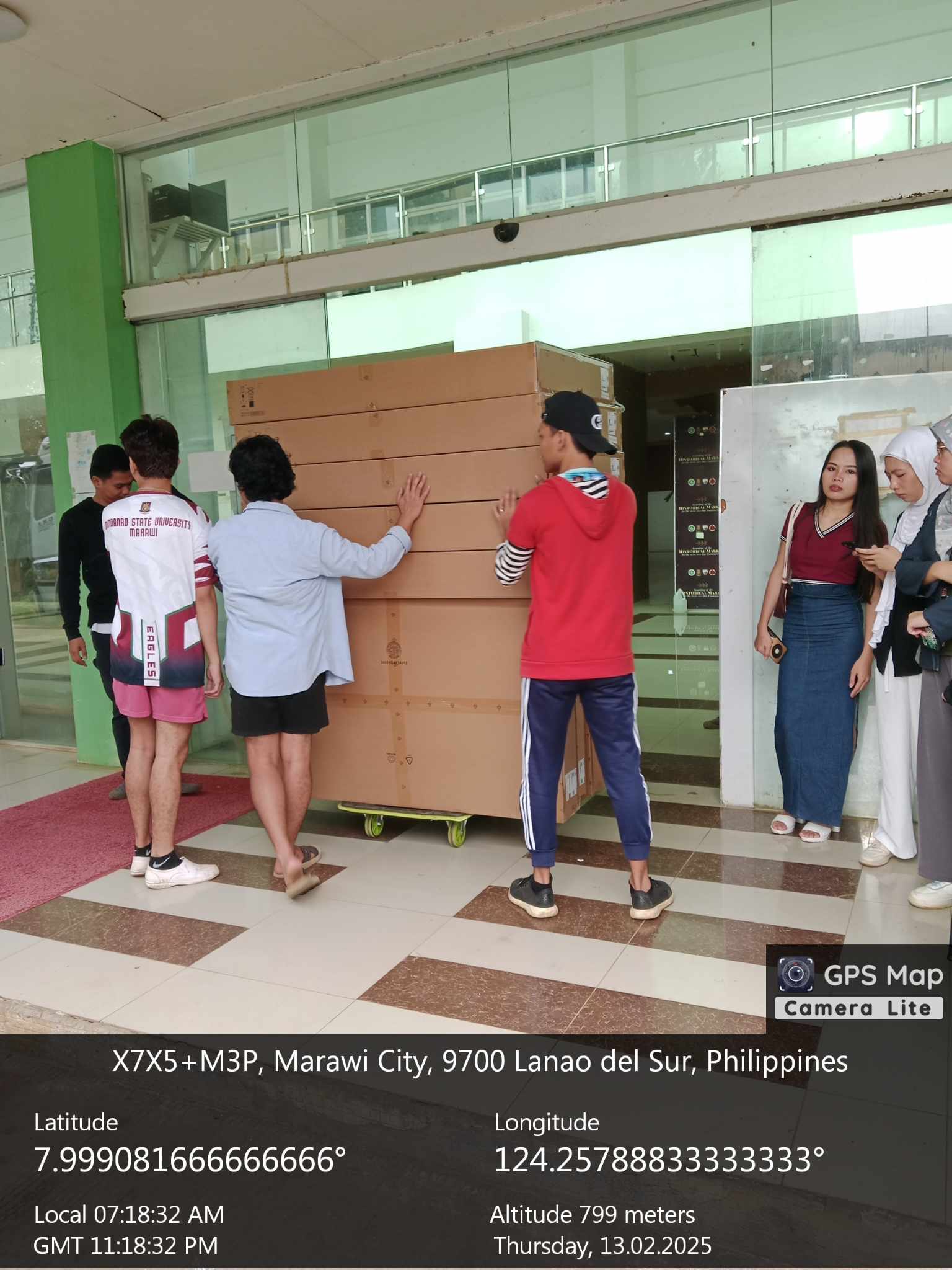 Shipping and Hauling Asus Products to MSU Marawi