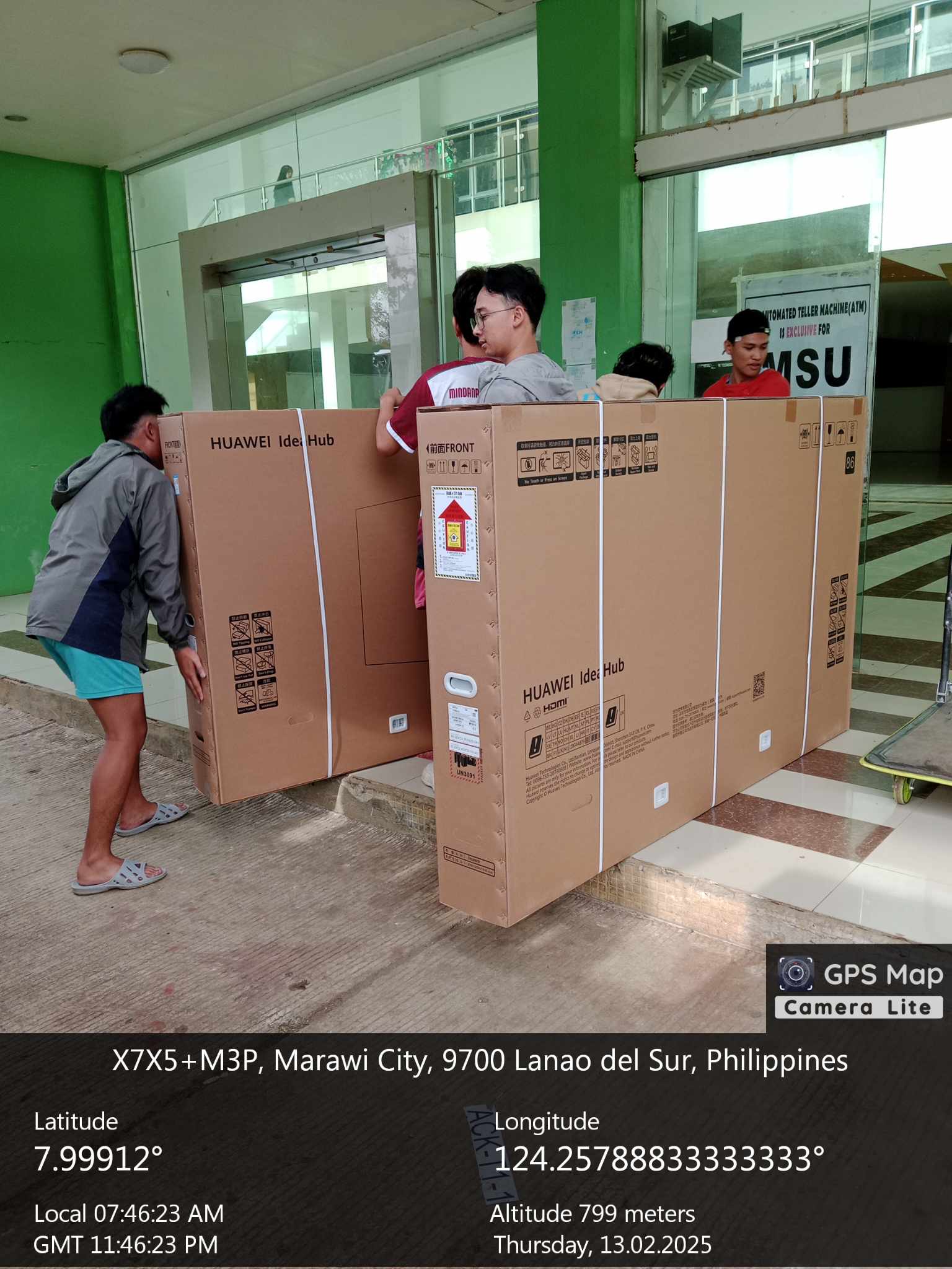 Shipping and Hauling Asus Products to MSU Marawi