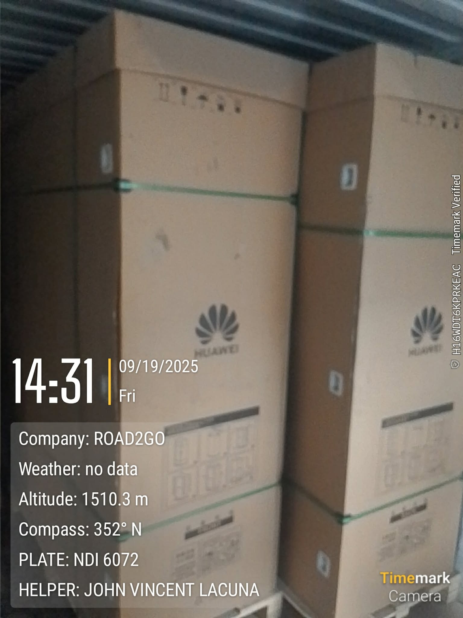 Delivering VST ECS Phils., Inc. Products to University of the Philippines Baguio