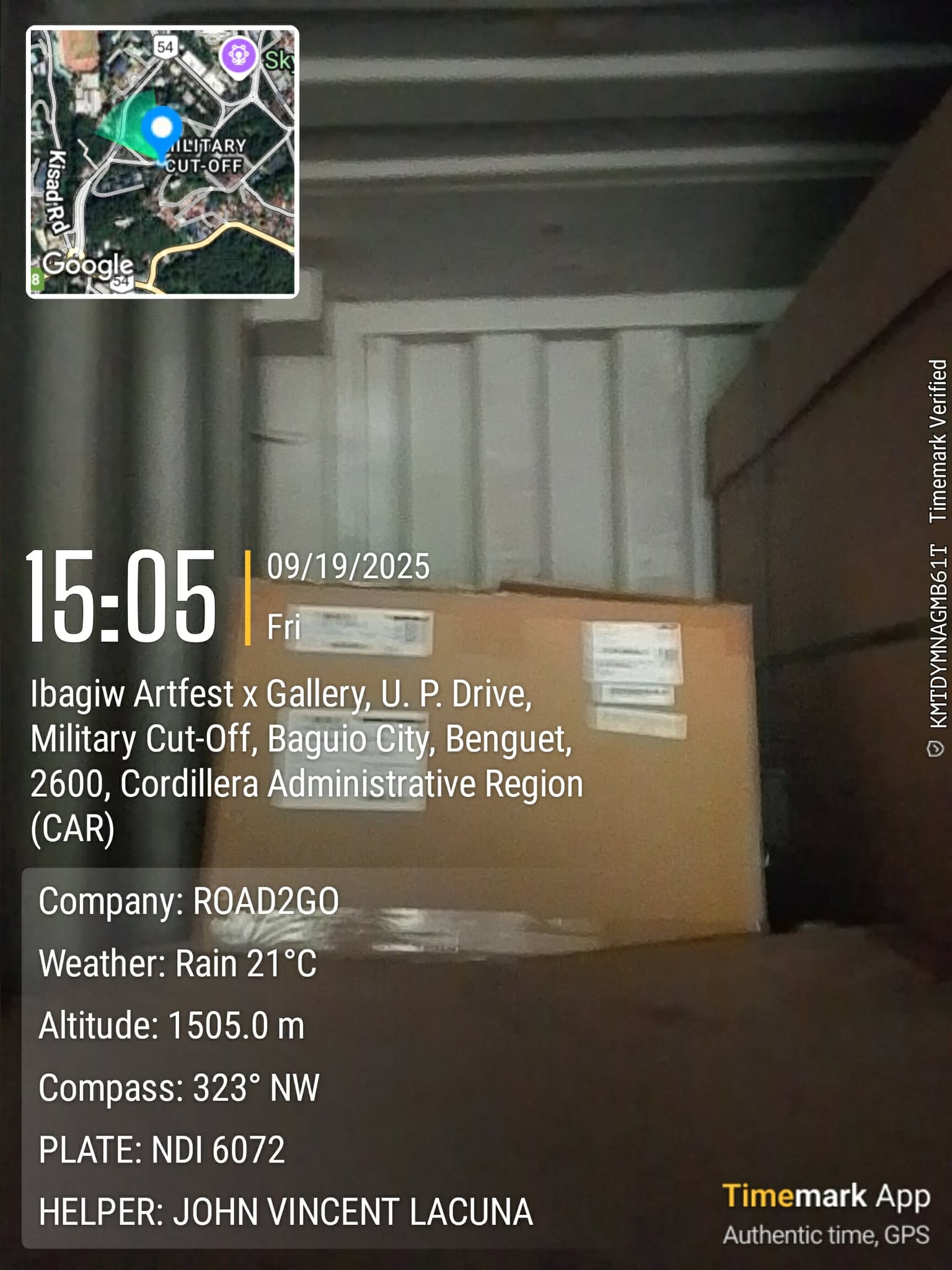 Delivering VST ECS Phils., Inc. Products to University of the Philippines Baguio