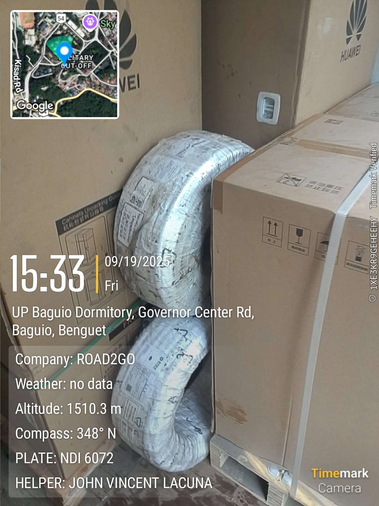 Delivering VST ECS Phils., Inc. Products to University of the Philippines Baguio