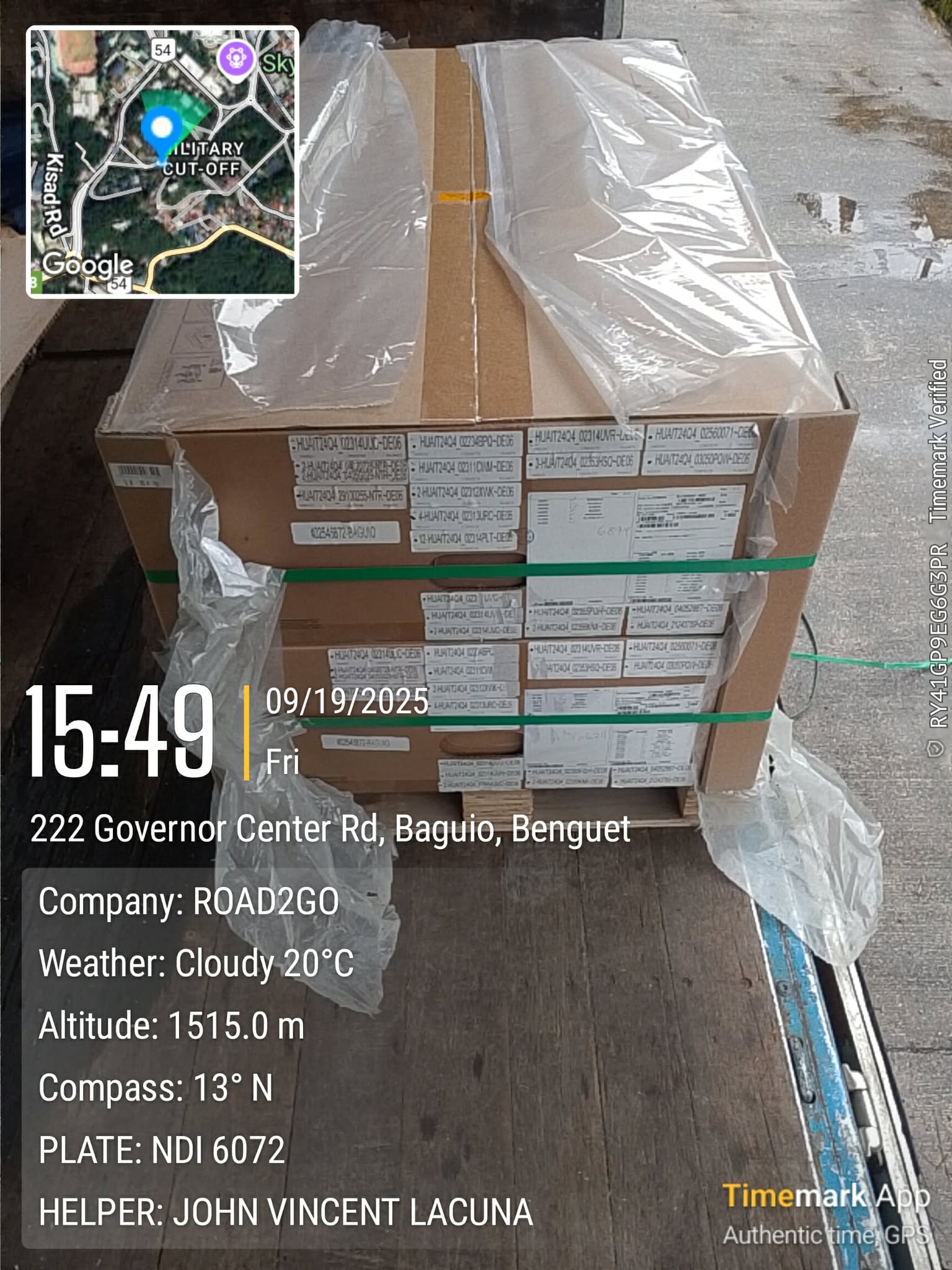 Delivering VST ECS Phils., Inc. Products to University of the Philippines Baguio